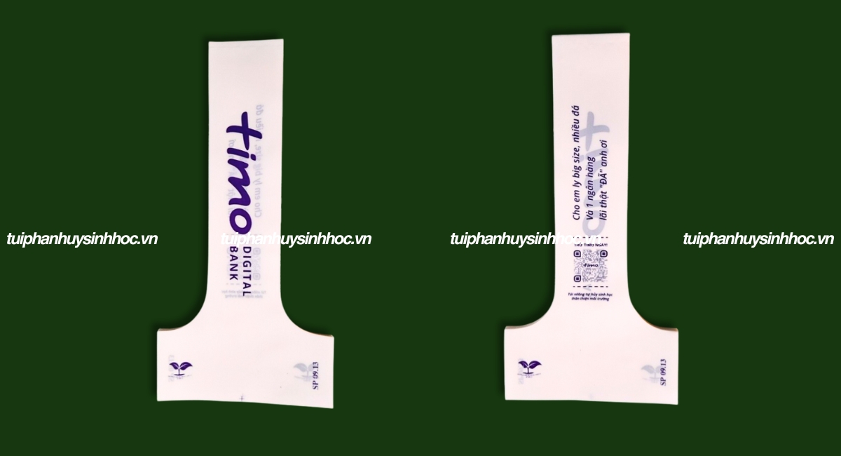 Túi chữ T tự hủy