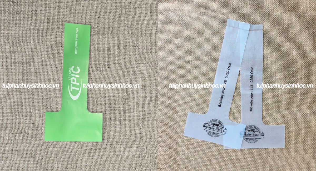 Túi chữ T tự hủy