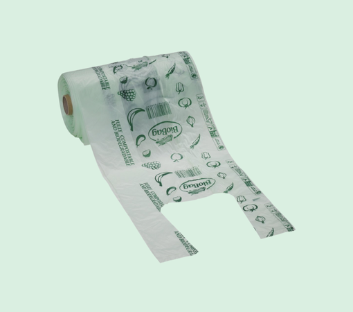 Túi cuộn thực phẩm có quai tự hủy