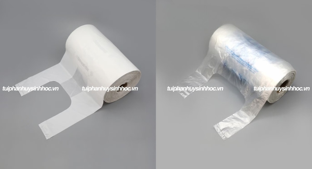 Túi cuộn thực phẩm có quai tự hủy