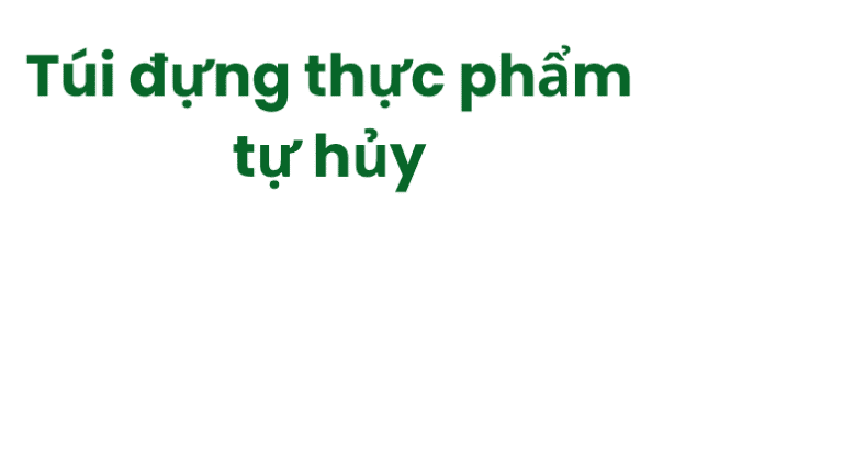 Túi đựng thực phẩm tự hủy overlay