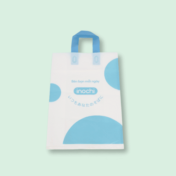 Túi ép quai in logo tự hủy