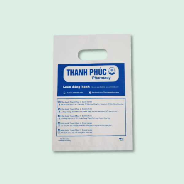 Túi hột xoài tự hủy in logo