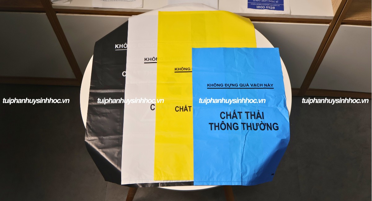 Túi rác tự hủy y tế