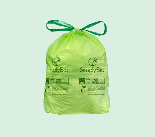 Túi rác tự hủy có dây rút