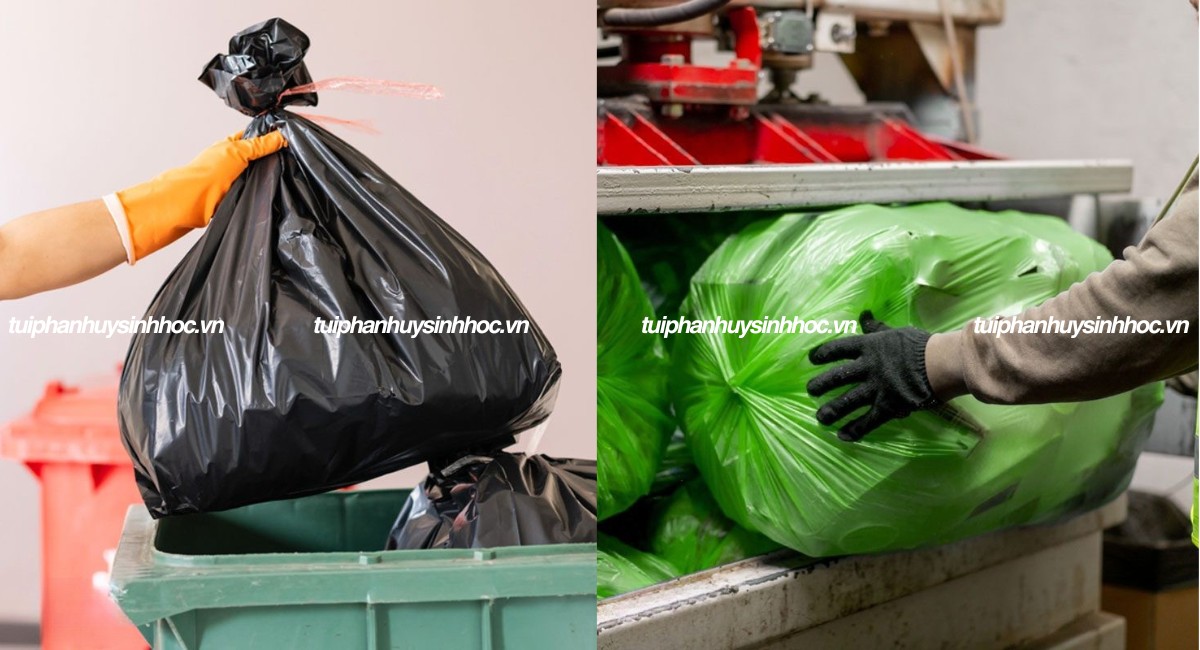 Túi rác tự hủy công nghiệp