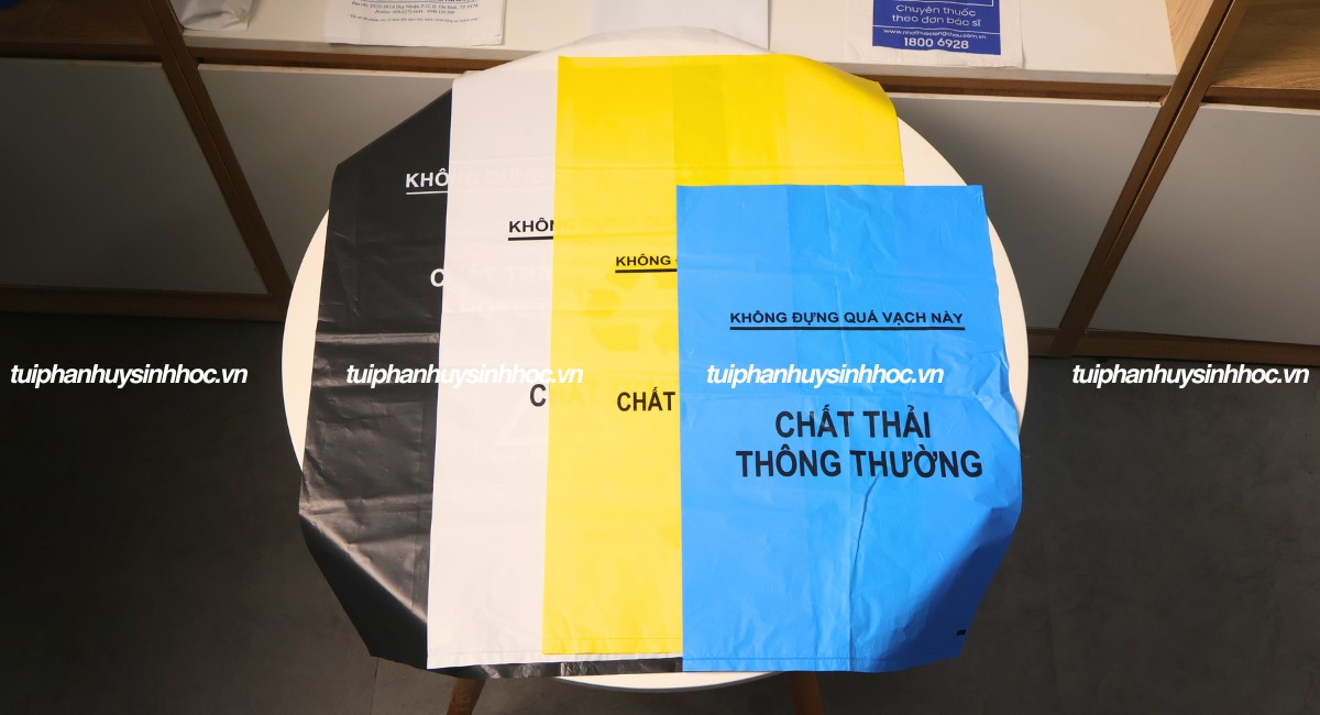 Túi rác tự hủy y tế 