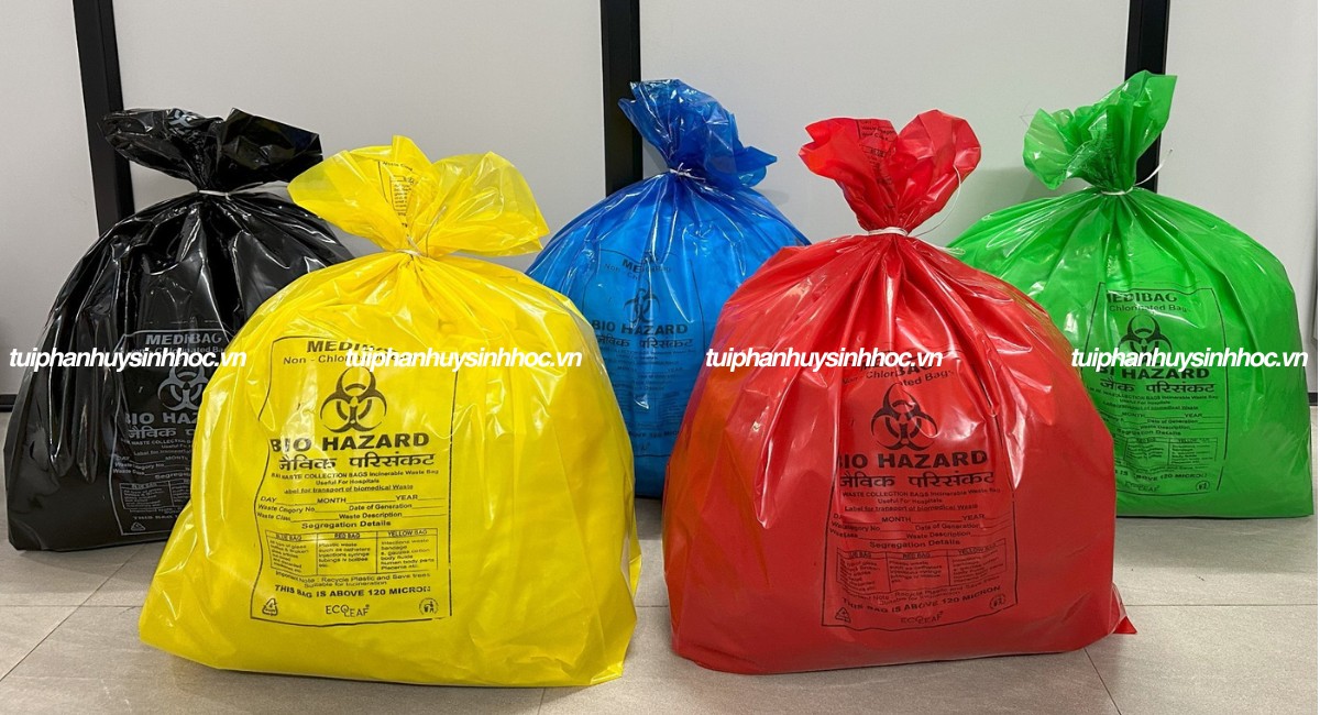 Túi rác tự hủy y tế 