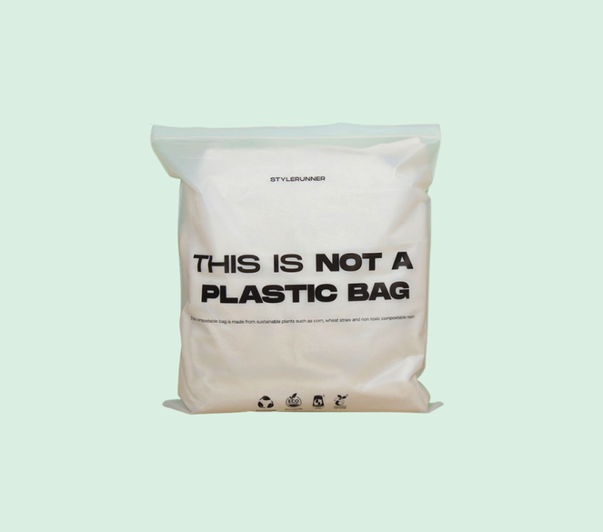 Túi zipper đựng quần áo tự hủy