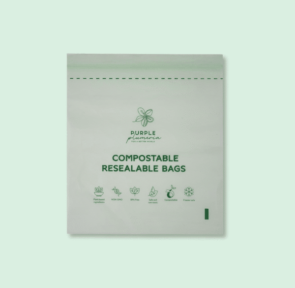 Túi zipper đựng thực phẩm tự hủy