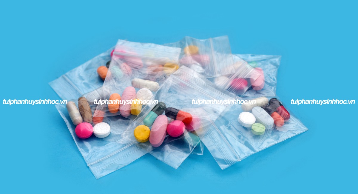 Túi zipper đựng thuốc tự hủy