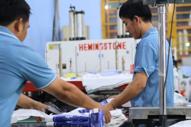 Nhà xưởng túi phân hủy sinh học