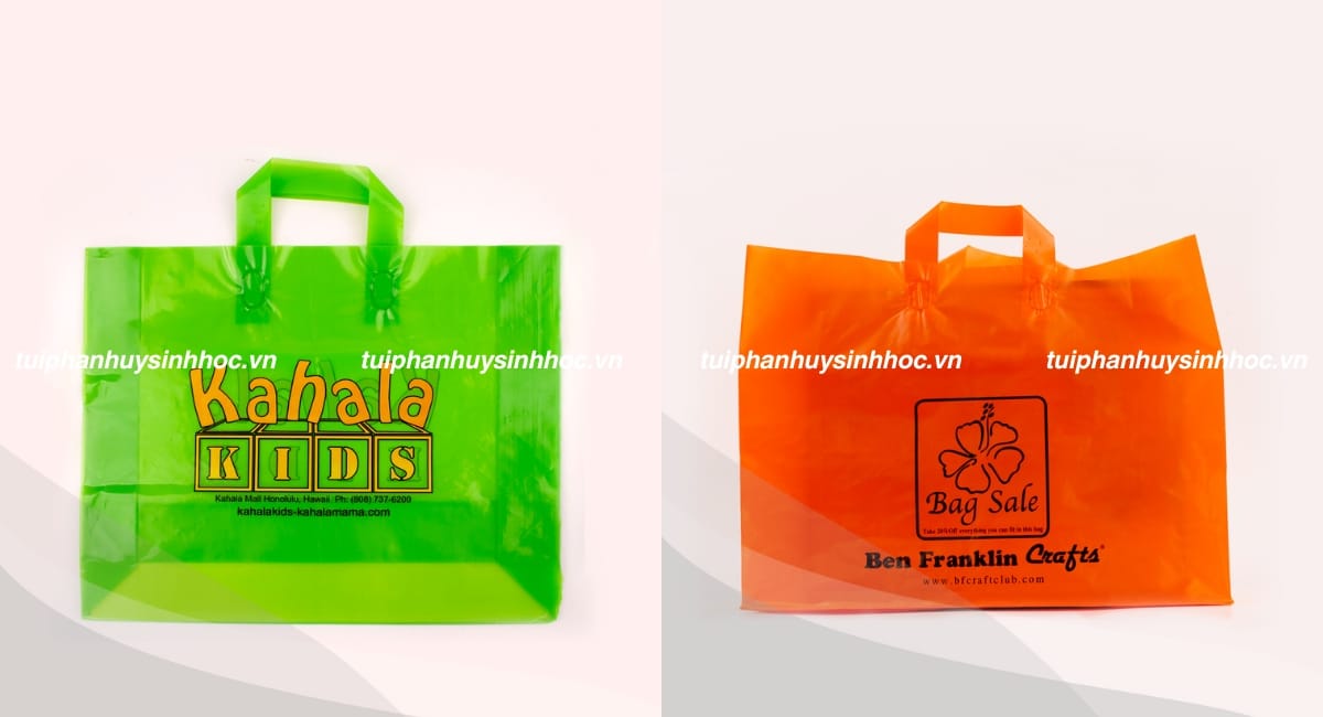 Màu sắc túi ép quai tự hủy