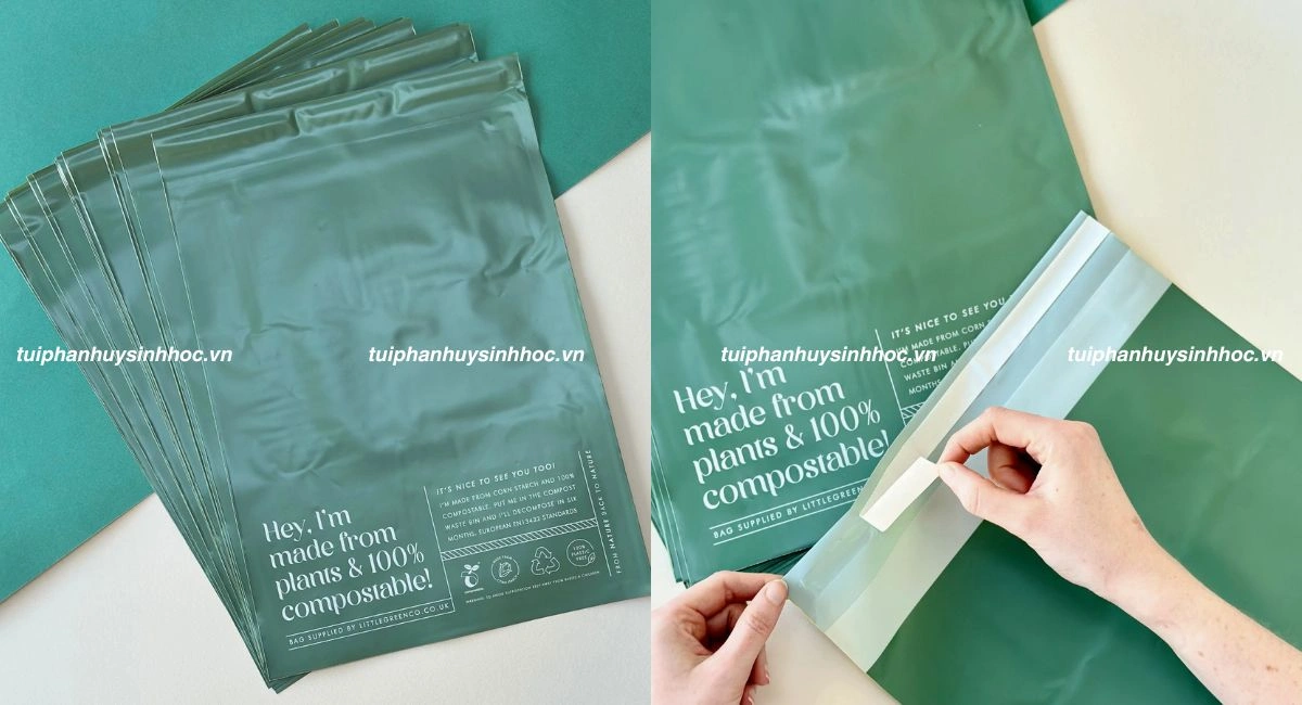 Ứng dụng túi tự hủy ngành thương mại điện tử