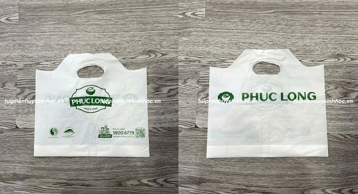 Ứng dụng túi tự hủy sinh học ngành F&B