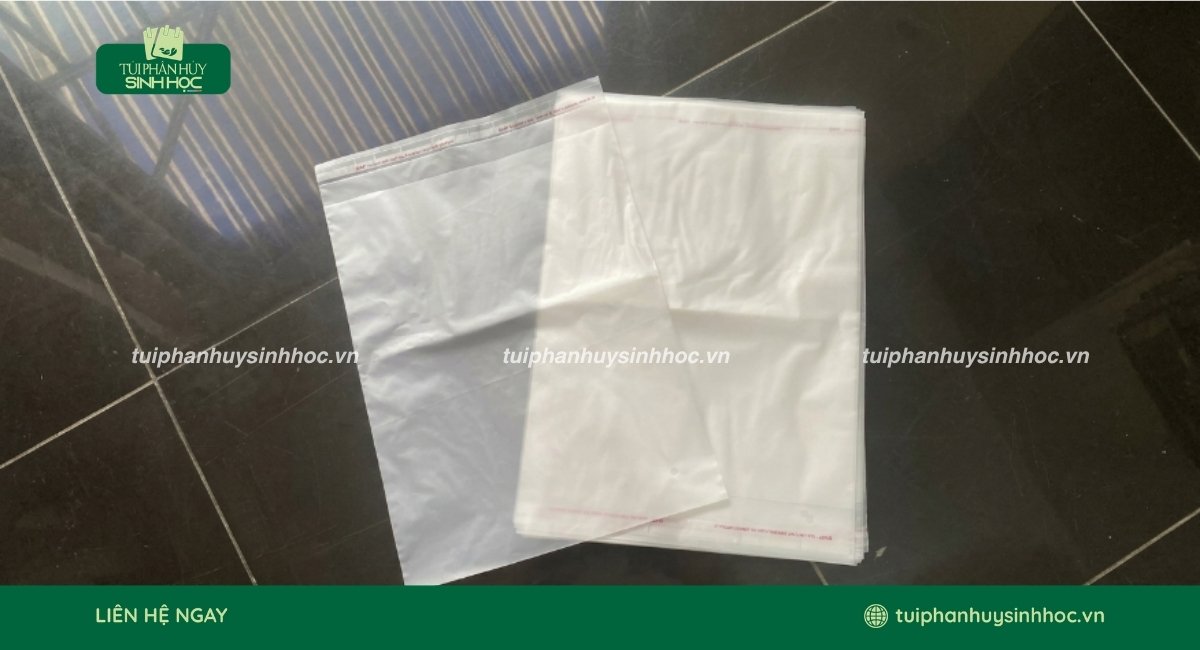 Mẫu túi dán miệng tinh bột chất lượng tốt
