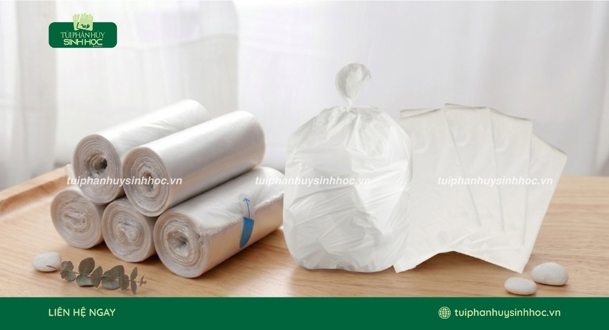 Túi đựng rác tinh bột đa dạng mẫu mã