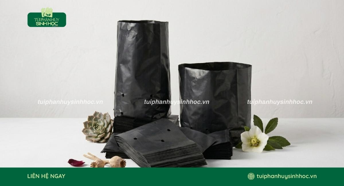 Túi ươm cây tinh bột khác gì so với túi ươm cây nilon