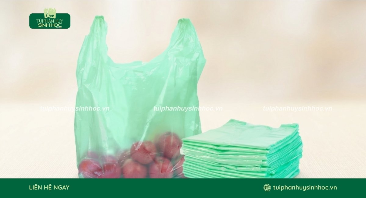 Túi xốp tinh bột đa dạng kích thước