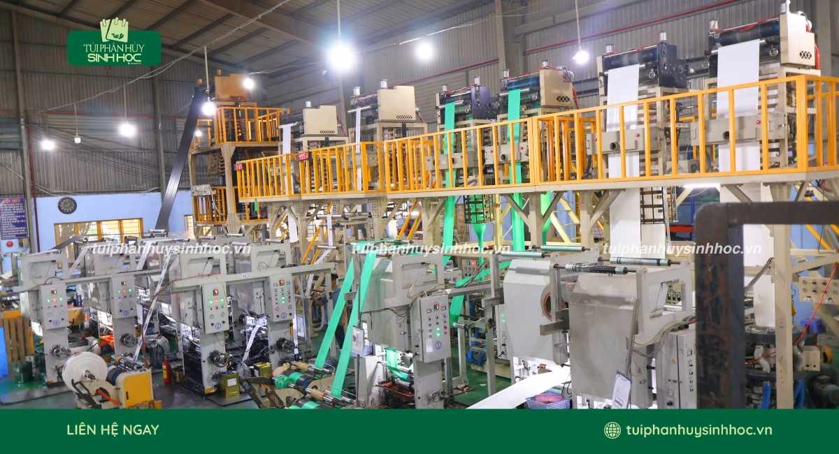 Xương sản xuất túi niêm phong tinh bột