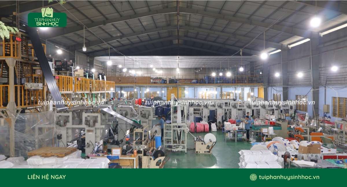 Túi Phân Hủy Sinh Học xưởng sản xuất túi xốp tinh bột uy tín