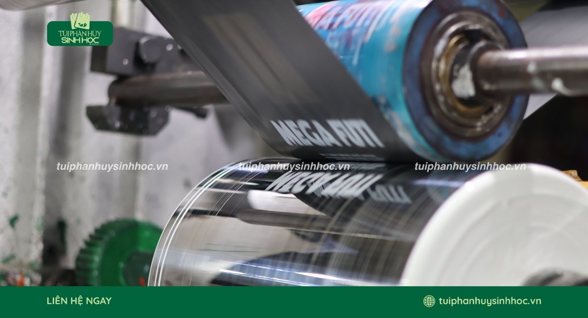 In túi đựng thực phẩm tự hủy bằng công nghệ in ống đồng