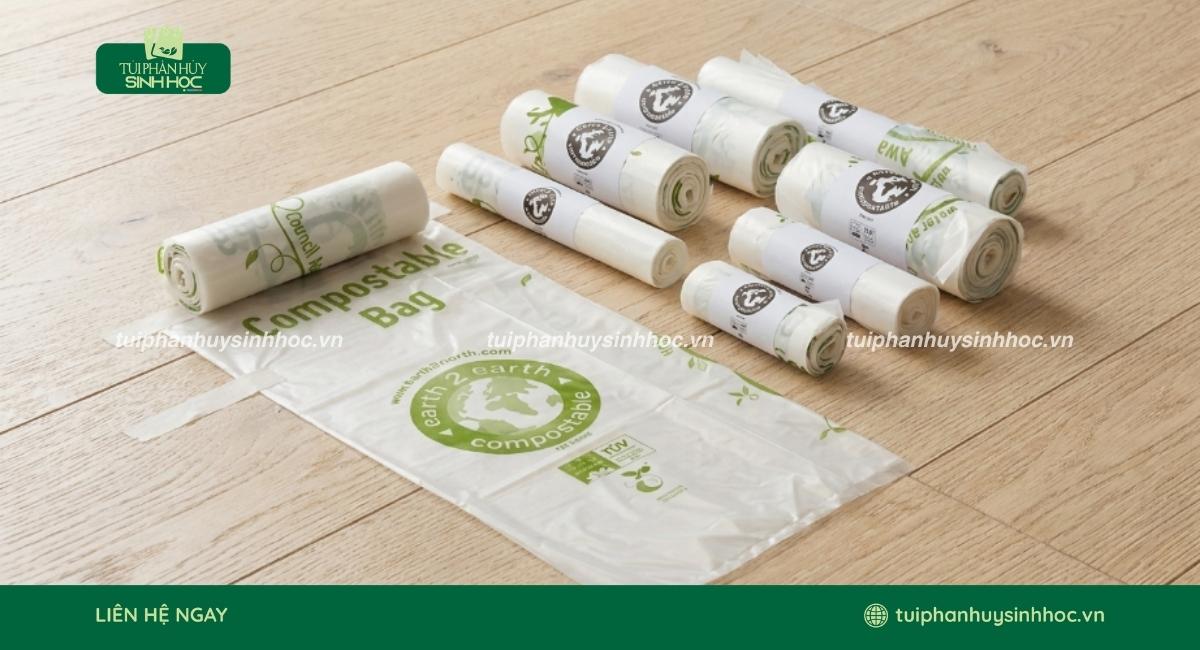 Mẫu túi đựng thực phẩm tự hủy an toàn