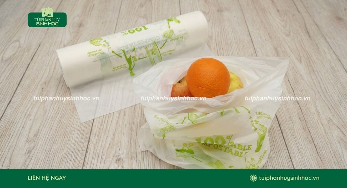 Túi đựng thực phẩm tự hủy an toàn