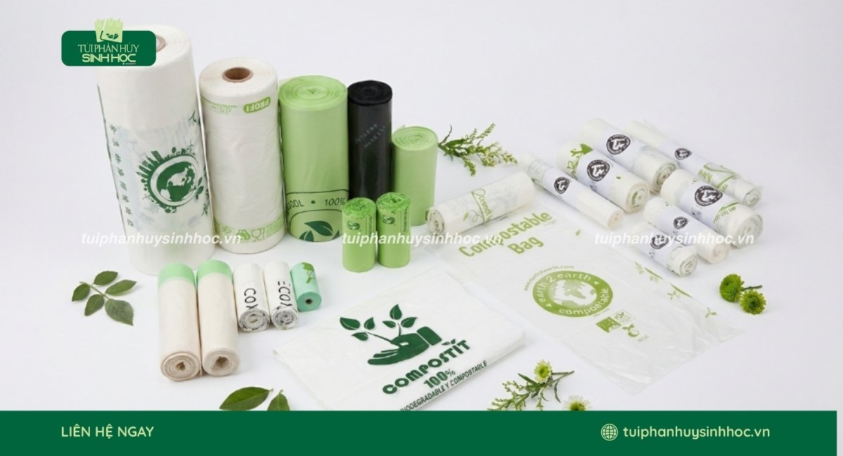 Túi đựng thực phẩm tự hủy thân thiện môi trường