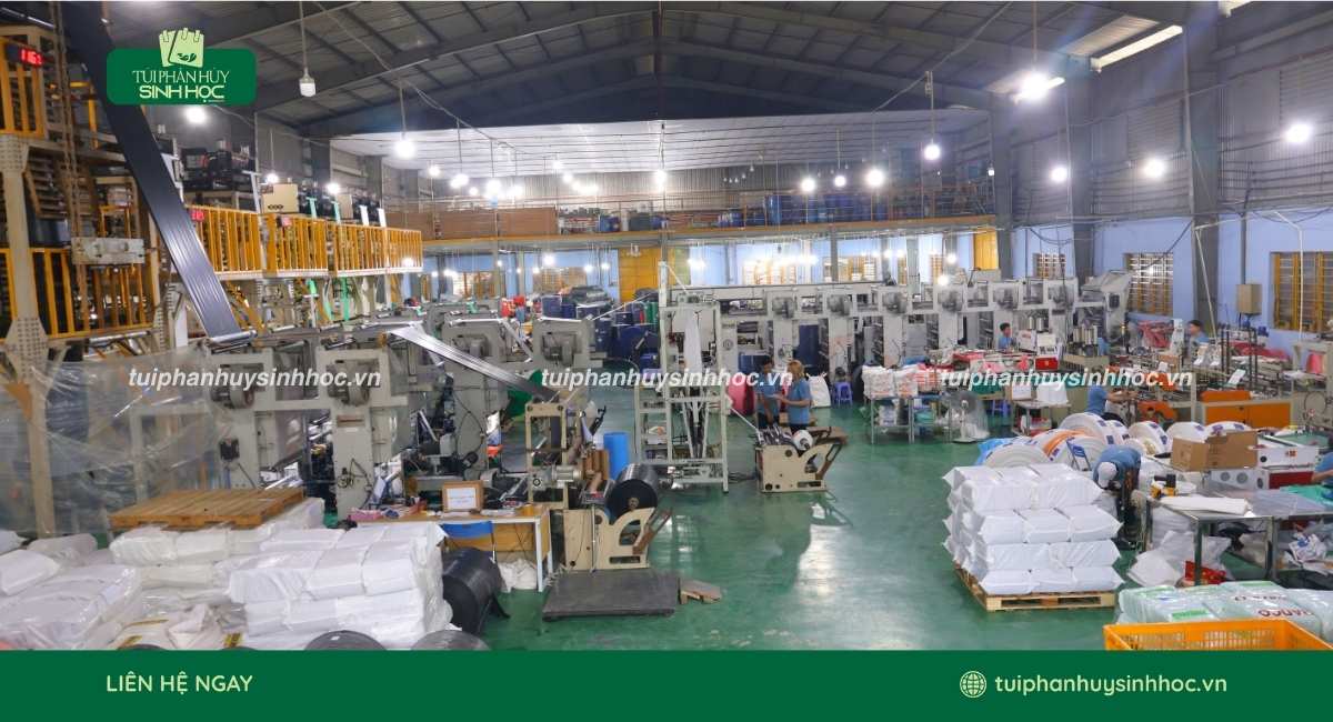 Túi Phân Hủy Sinh Học chuyên sản xuất túi xốp tự hủy theo nhu cầu của khách hàng