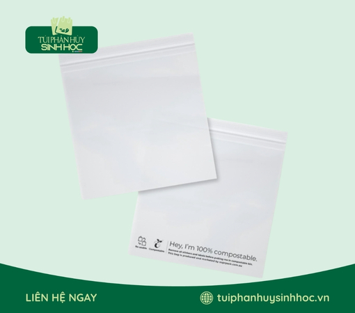 Túi zipper tự hủy