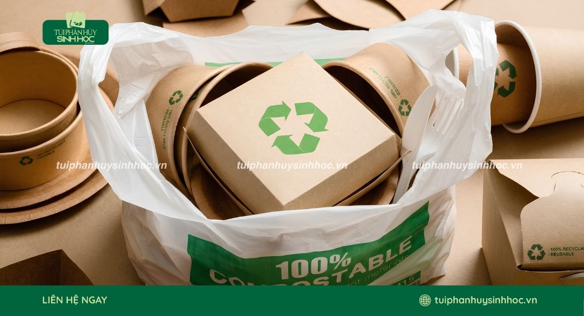 Bao bì dùng một lần từ polymer compostable