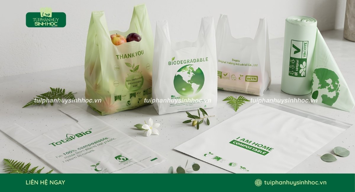 Bao bì phân hủy sinh học góp phần giảm rác thải nhựa
