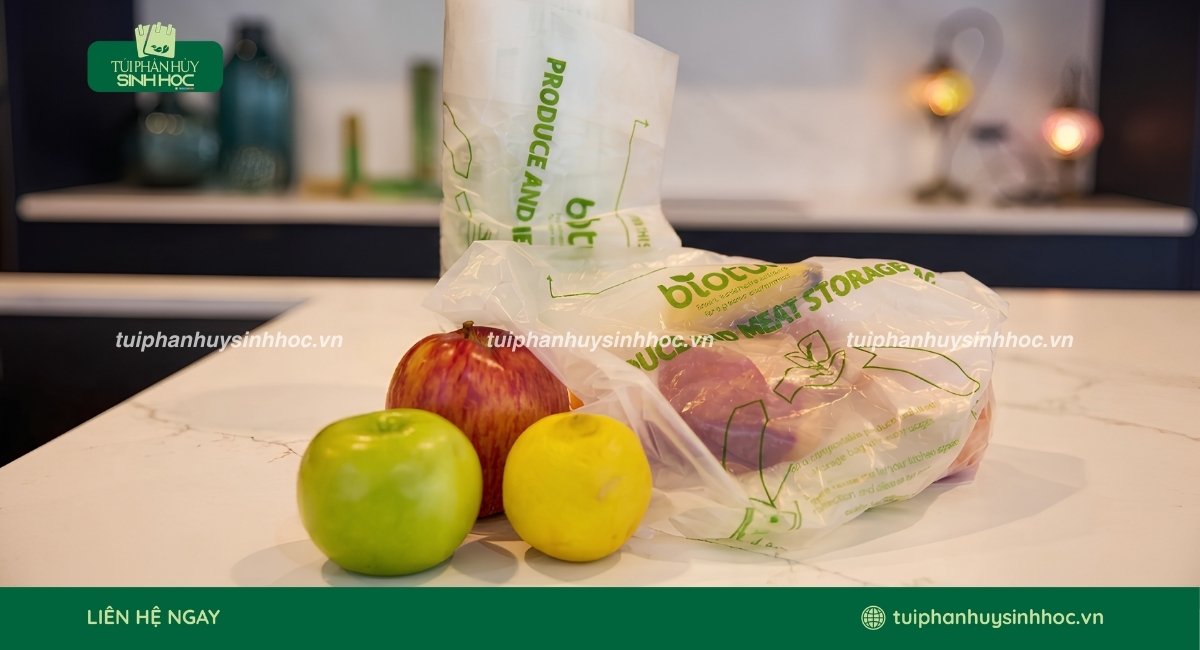 Bao bì thực phẩm sử dụng vật liệu compostable