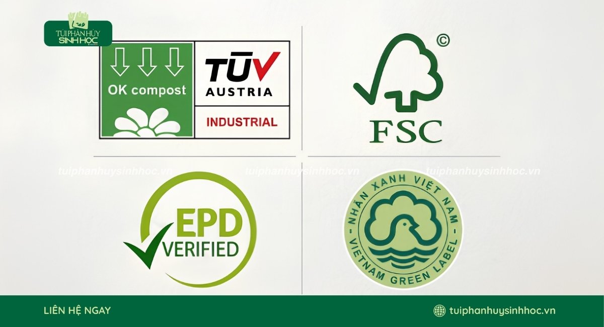 Các chứng nhận thực tế đang dùng trên thị trường