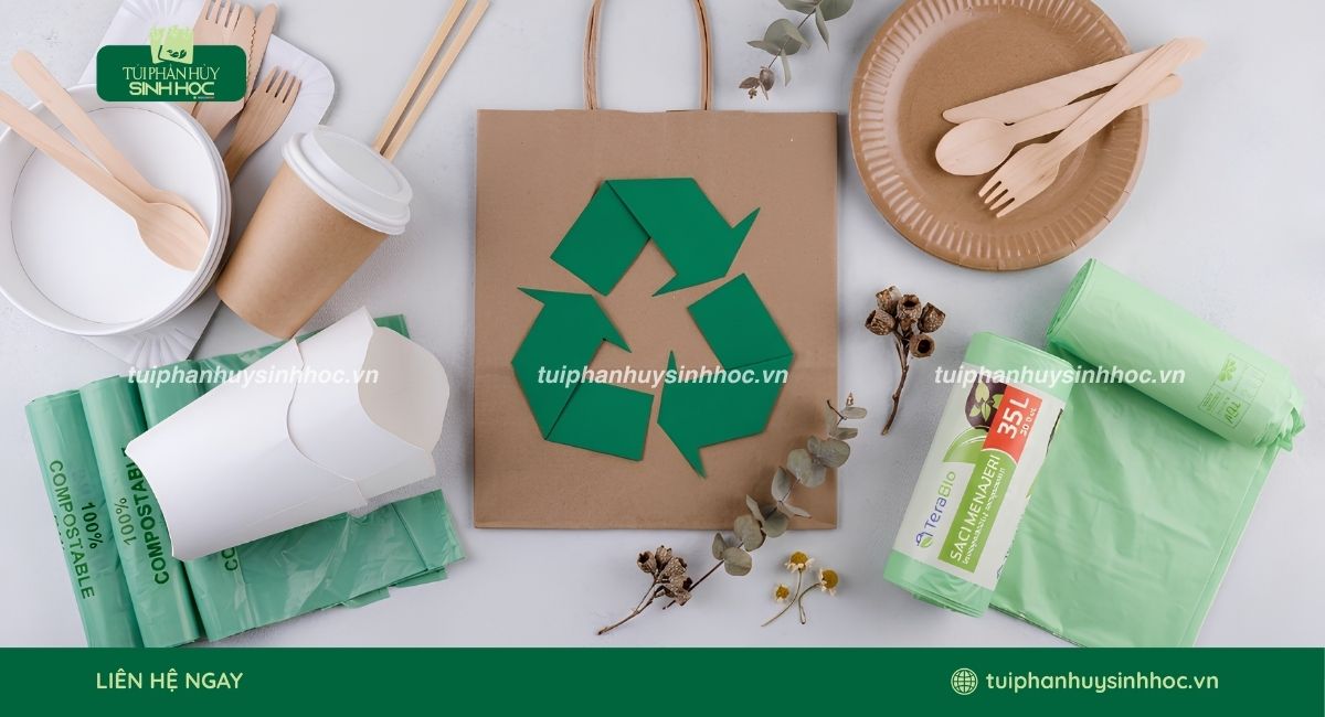 Các loại bao bì từ vật liệu tái chế và tái tạo