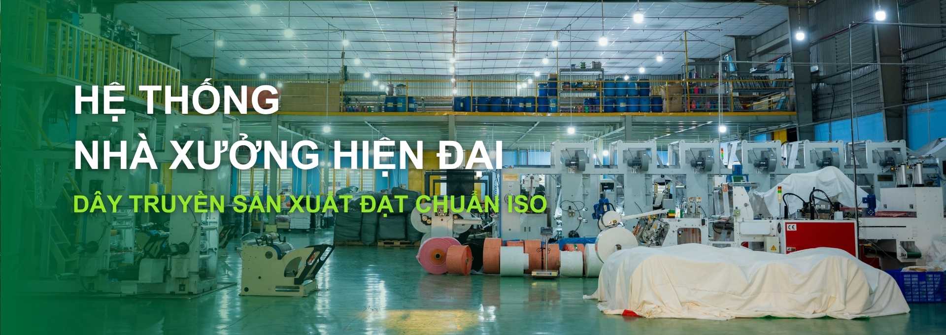 Hệ thống nhà máy hiện đại