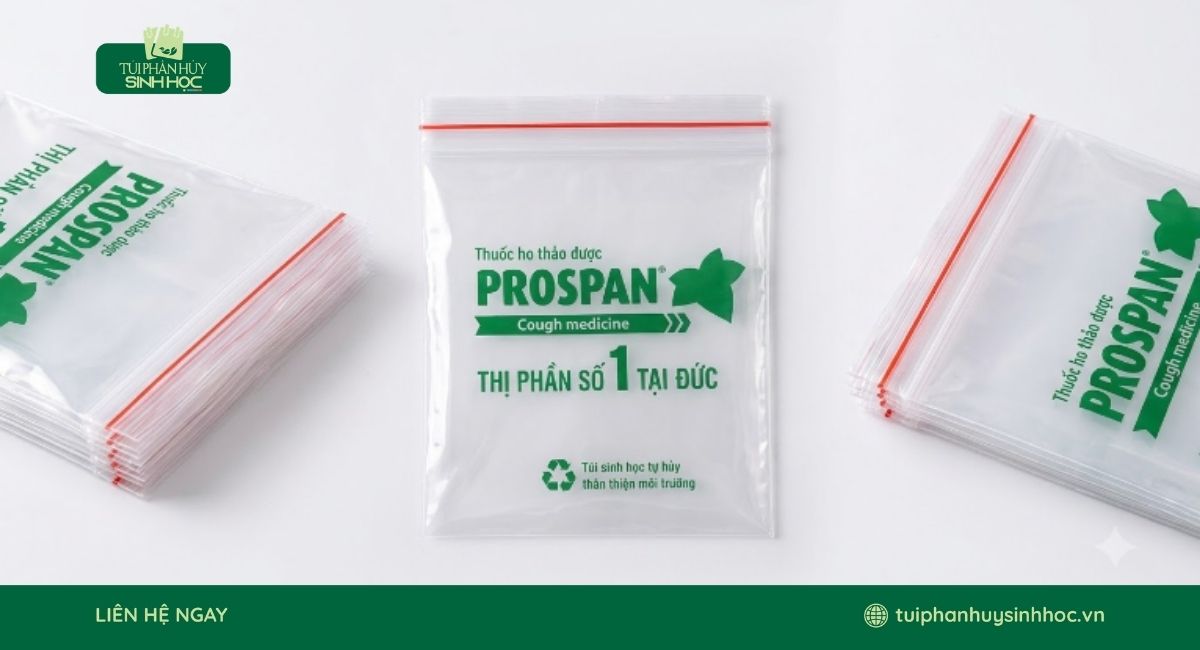 Túi zipper tự hủy