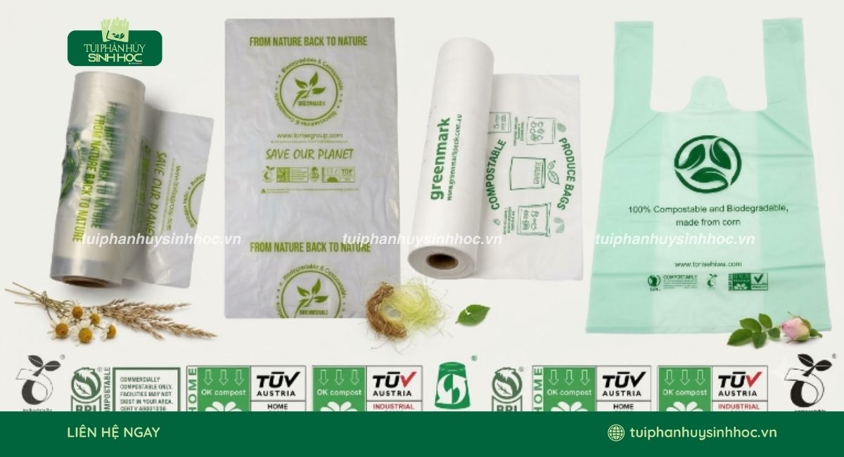 Chứng nhận Compostable cho vật liệu PLA