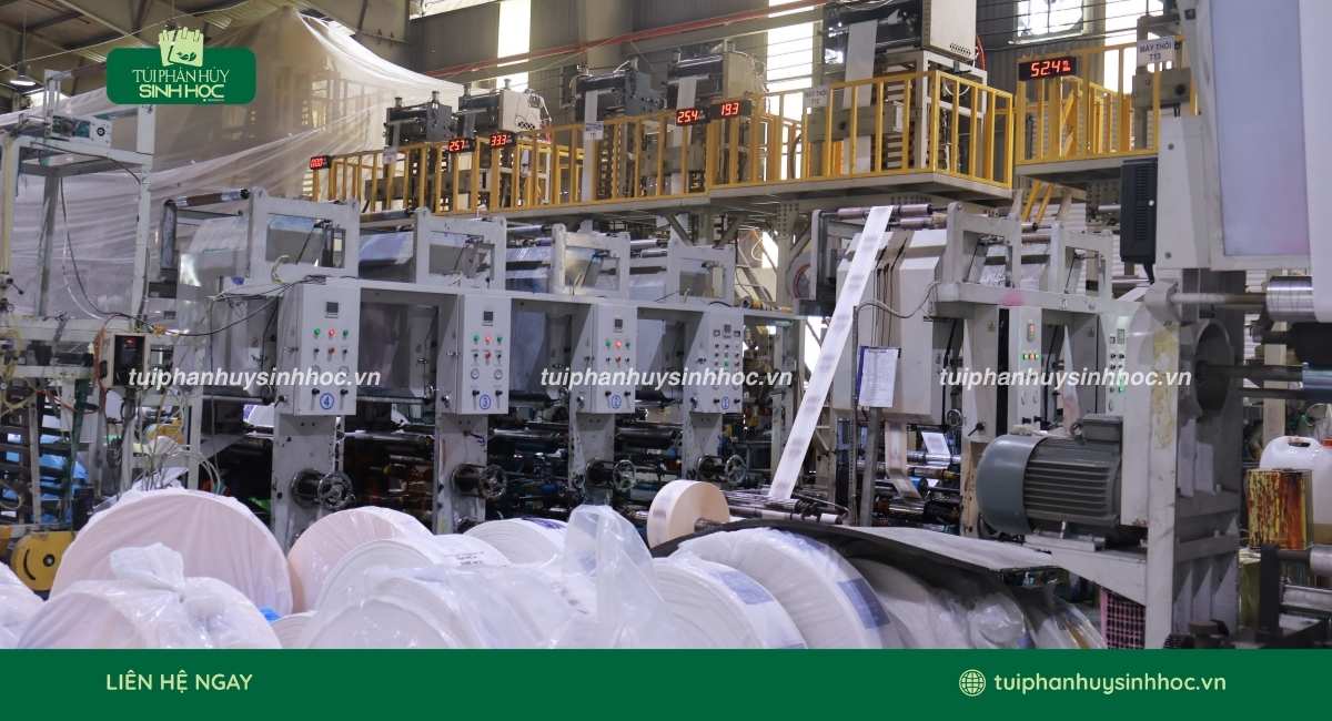 Giới thiệu quy trình sản xuất túi tinh bột