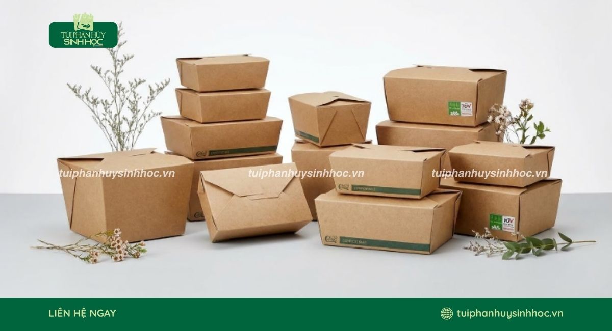 Sản phẩm dùng một lần từu vật liệu tự hủy