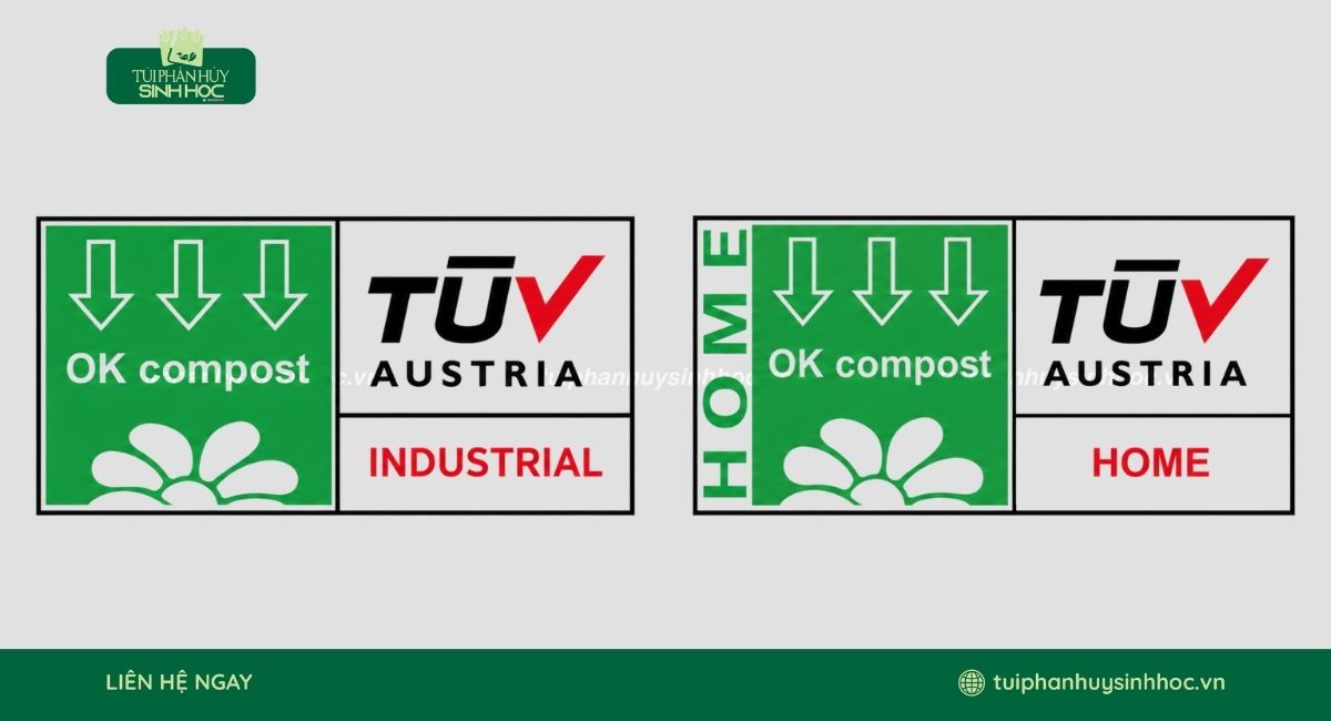 Tìm hiểu chứng nhận OK Compost Tuv Austria