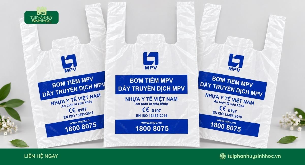 Túi 2 quai tự hủy sinh học