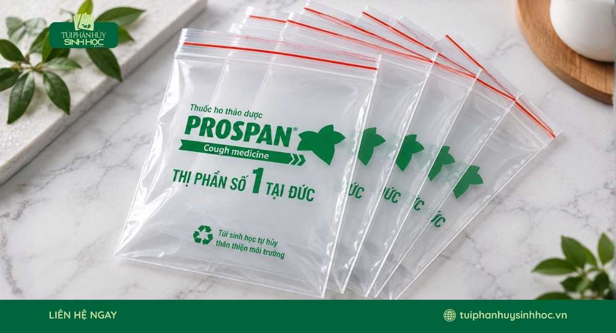 Túi zipper tự hủy